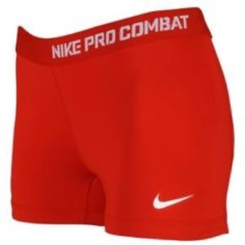 Neon orange Nike shorts. NWOT